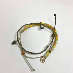 Pura Vida Arrowhead & Pacific Braided Bracelet Set